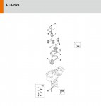 Stihl HB 445.0 Tiller Spare Parts